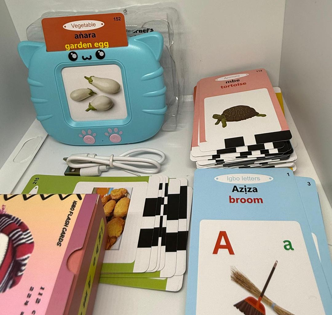 Mara Asụsụ Igbo – Talking Flashcards for Kids & Adults (224 Words, 13 Categories)