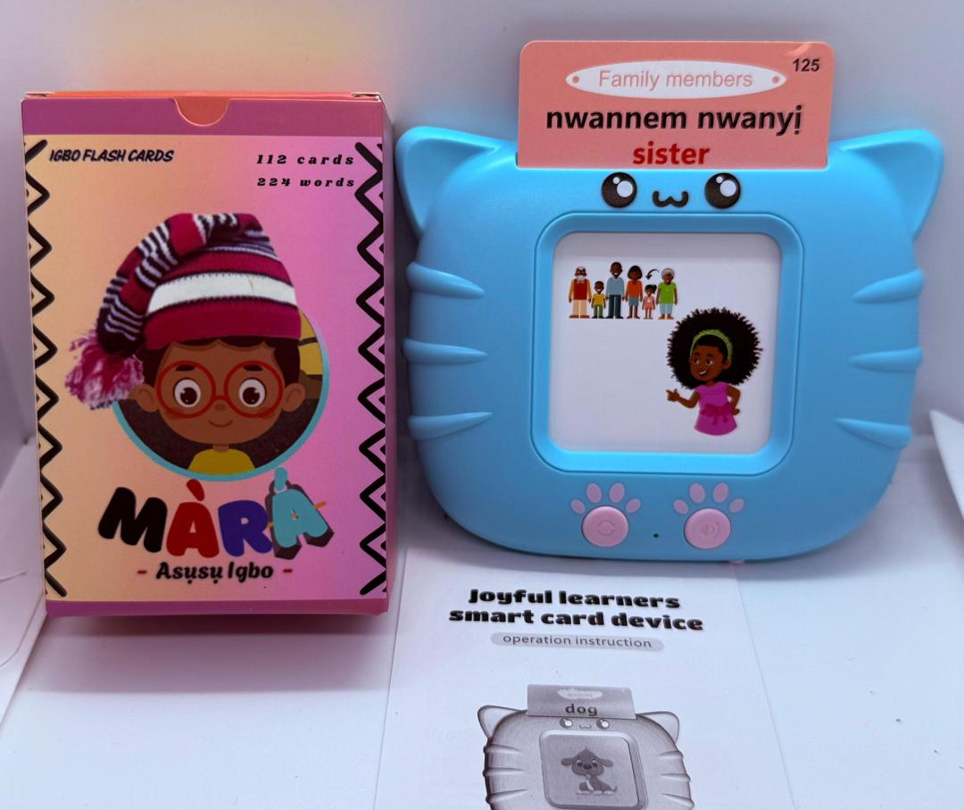 Mara Asụsụ Igbo – Talking Flashcards for Kids & Adults (224 Words, 13 Categories)
